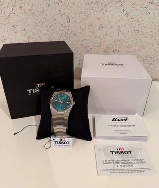 Tissot PRX Verde Acero Inoxidable
