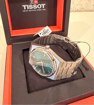 Tissot PRX Verde Acero Inoxidable