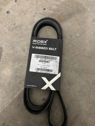 Correa V-Ribbed RIDEX 305P0087 BMW E90 330d