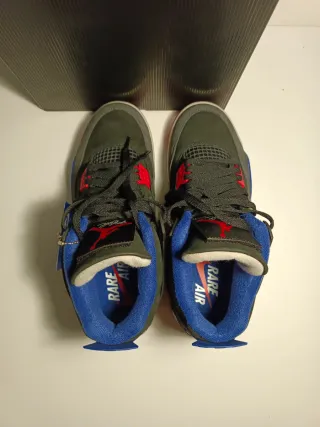 Jordan 4 Retro Air Auténticas (Letras Doradas) t41