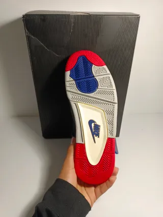 Jordan 4 Retro Air Auténticas (Letras Doradas) t41