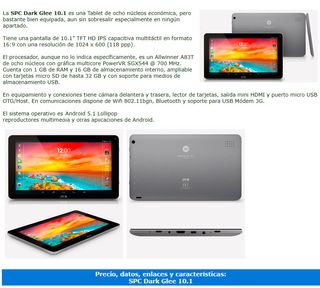 Tablet SPC Glee 10.1 Octa Core