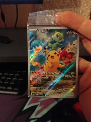 Pikachu 027 Promo Carta Pokémon