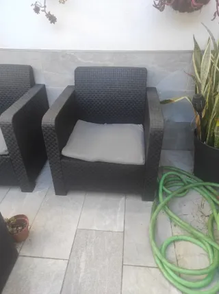 Conjunto Sofá y Mesa Leroy Merlin