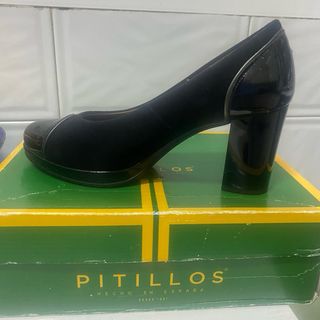 Zapatos Pitillos Negros Talla 38
