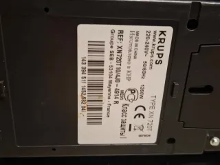 Cafetera Nespresso Krups Cápsulas