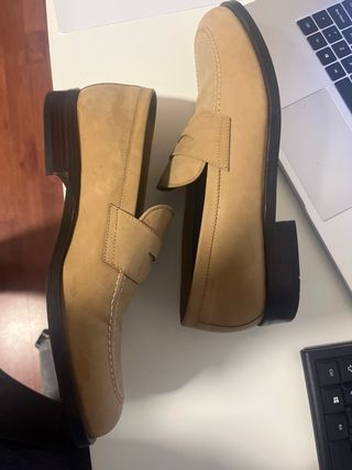 Mocasines Beige