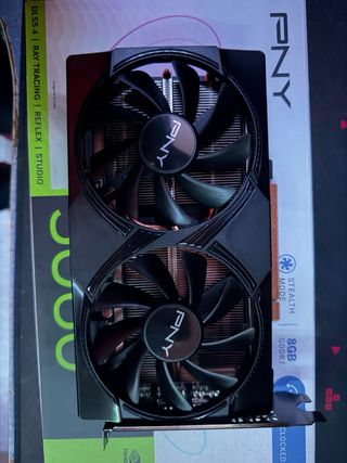 PNY RTX 5060 OC 8GB GDDR7 Tarjeta Gráfica