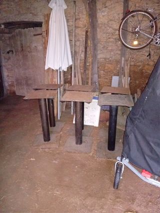 Piedi di tavolo in ferro