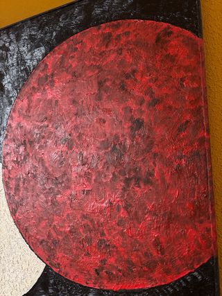 Cuadro abstracto moderno