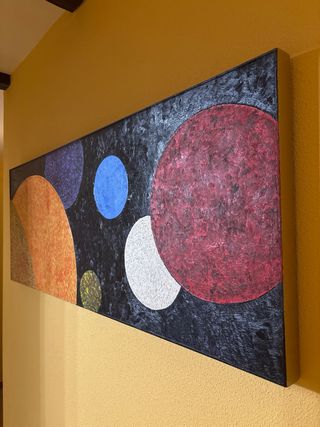 Cuadro abstracto moderno