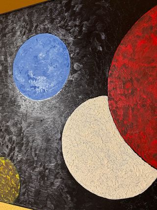 Cuadro abstracto moderno