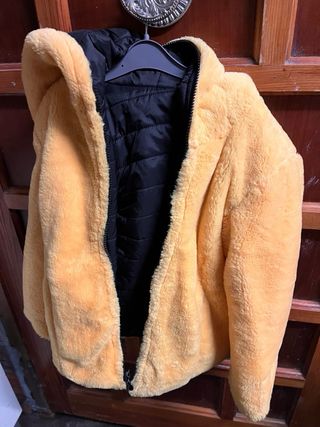 Abrigo reversible 2 en 1 talla 10