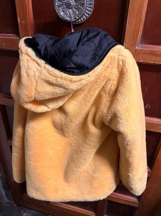 Abrigo reversible 2 en 1 talla 10