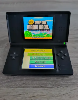 Nintendo DS Lite Negra con accesorios