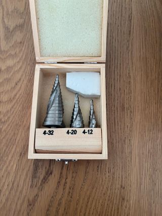 Juego 3 Brocas Escal. HSS M2 Hierro