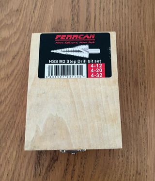 Juego 3 Brocas Escal. HSS M2 Hierro