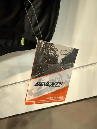 Chaqueta Seventy acolchada negra