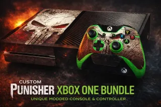 Xbox One Custom Punisher Bundle