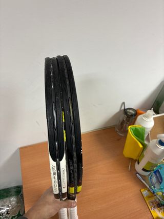 Par de Raquetas Babolat Aero Strike y dos fundas