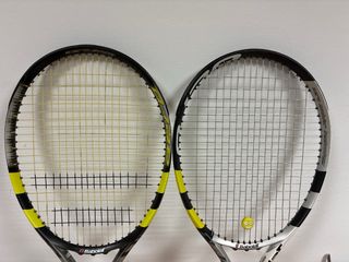 Par de Raquetas Babolat Aero Strike y dos fundas