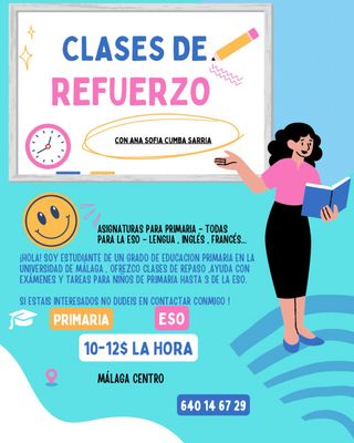 Clases de refuerzo