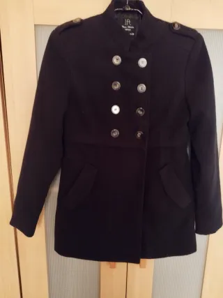 Chaqueta de paño negra