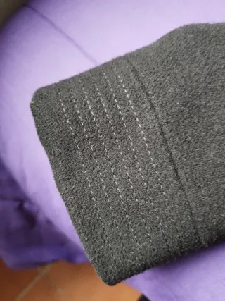 Chaqueta de paño negra