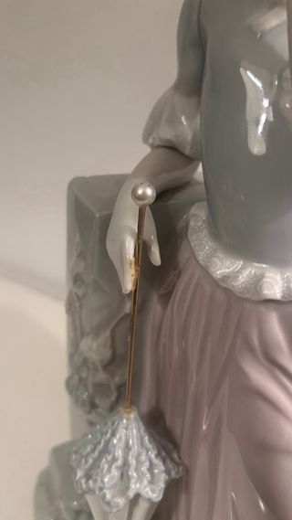 Figura Lladró Dama con Sombrilla