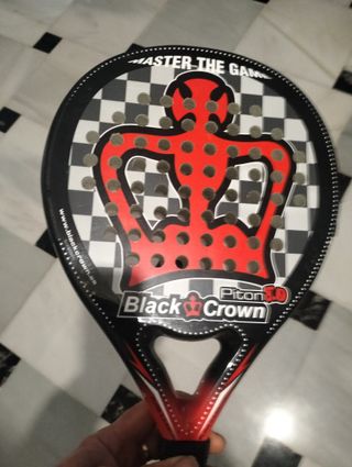 Pala de pádel Black Crown Pitón 8.0
