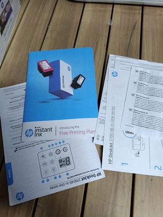 HP Deskjet 3760 Multifunción Color Wifi + 4 Meses