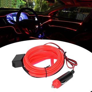 5m Luz ambiental LED roja para coche