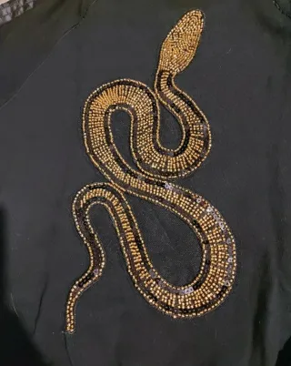 Felpa/giubbottino Datch vintage con serpente