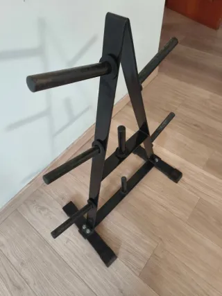 Soporte para discos de pesas