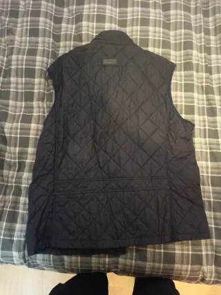 Barbour XL Chaqueta Azul Tartán