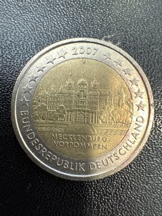 Alemania 2007: Castillo de Schwerin 2€