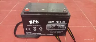 Batería AGM PB12-100 Pb