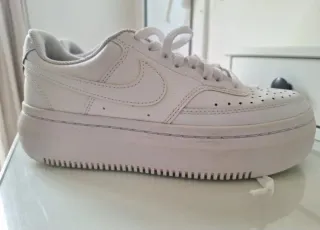 Zapatillas Nike Air Force 1 Plataforma Blancas