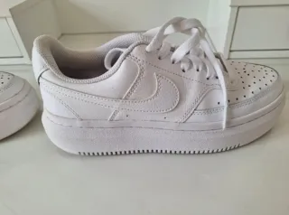 Zapatillas Nike Air Force 1 Plataforma Blancas