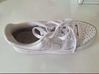 Zapatillas Nike Air Force 1 Plataforma Blancas