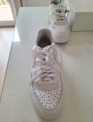 Zapatillas Nike Air Force 1 Plataforma Blancas