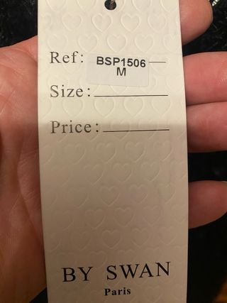 Vestido BY SWAN negro con flecos