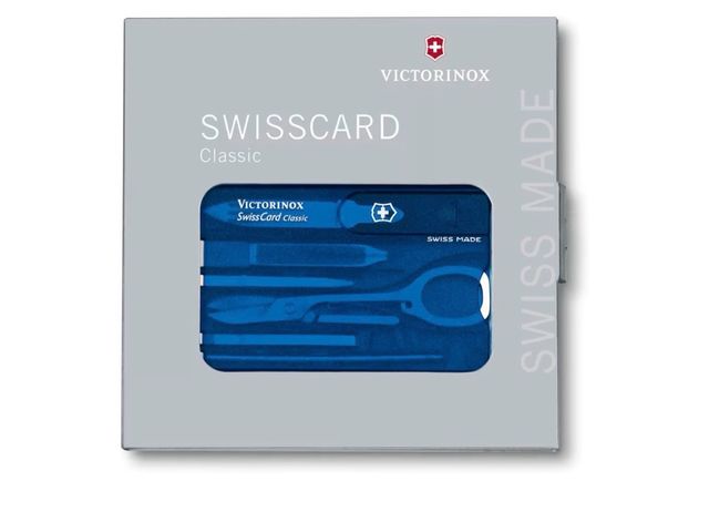 Victorinox Swiss Card Classic Navaja Azul