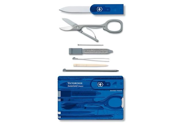 Victorinox Swiss Card Classic Navaja Azul