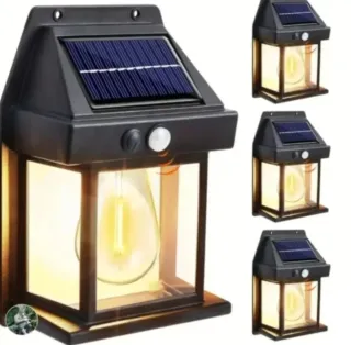 4 Focos Solares Lámpara Tungsteno Mediano (17X12)