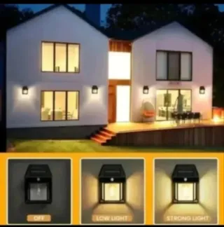 4 Focos Solares Lámpara Tungsteno Mediano (17X12)