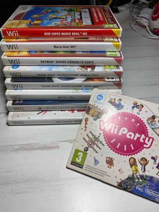 Pack juegos Wii