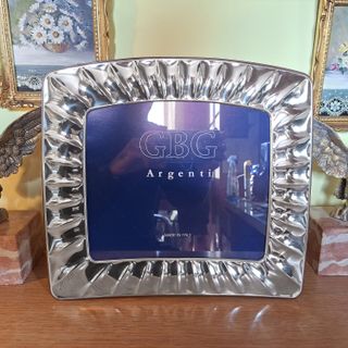 Cornice Portafoto in Argento 925 x foto cm 18x24