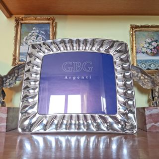 Cornice Portafoto in Argento 925 x foto cm 18x24