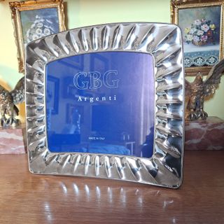 Cornice Portafoto in Argento 925 x foto cm 18x24